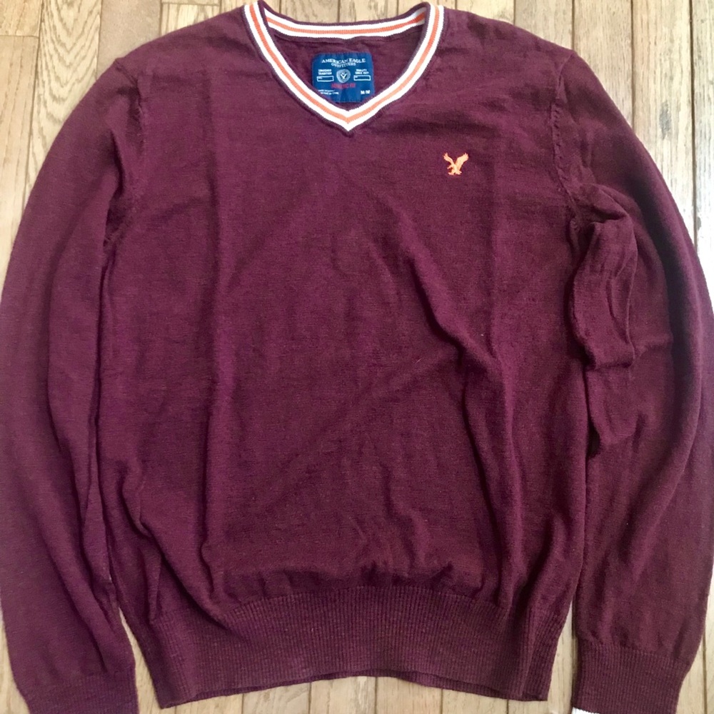 V Neck American Eagle